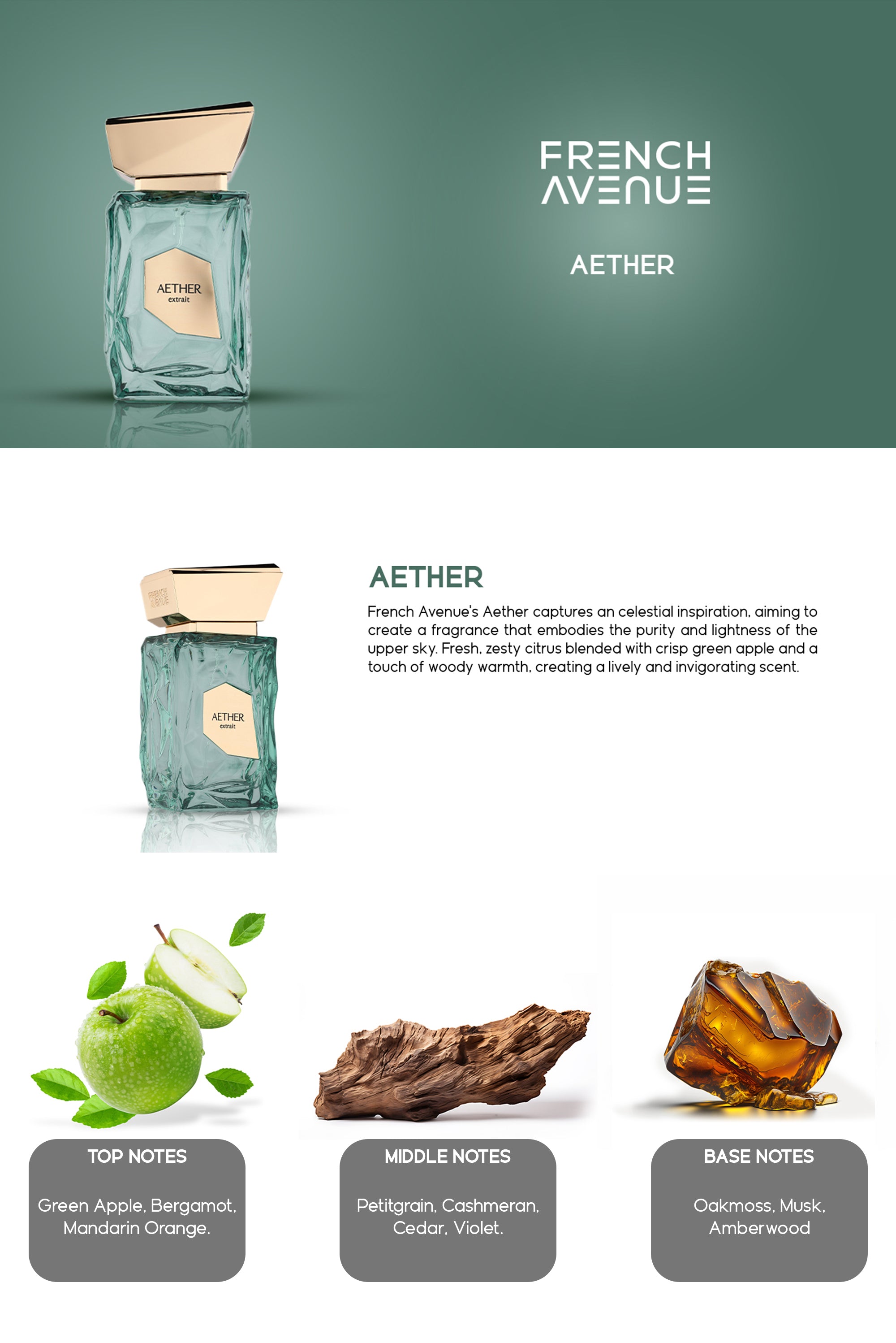 Aether Extrait Edp 100Ml French Avenue by Fragrance World – FA USA