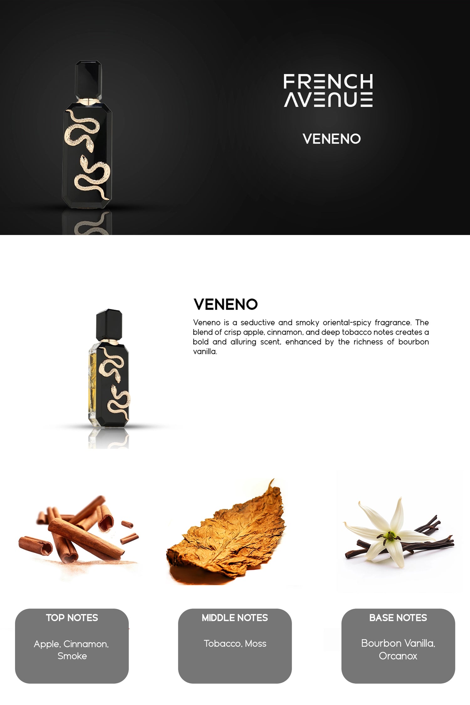 Fragrance World French Avenue Veneno EDP Unisex 3.4 Fl Oz' – FA USA