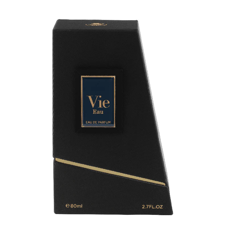 Fragrance World Vie Eau Arabic Perfume 80ml for Men Eau De Parfum Floral Bergamot Jasmine